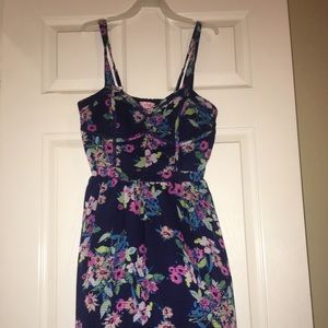 Navy Floral Print Dress for SALE 💐👗💙